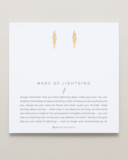 Made Of Lightning Earrings