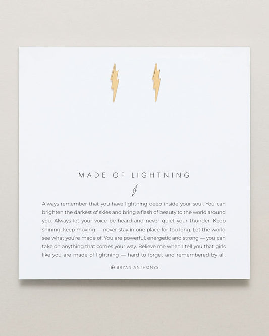 Made Of Lightning Earrings