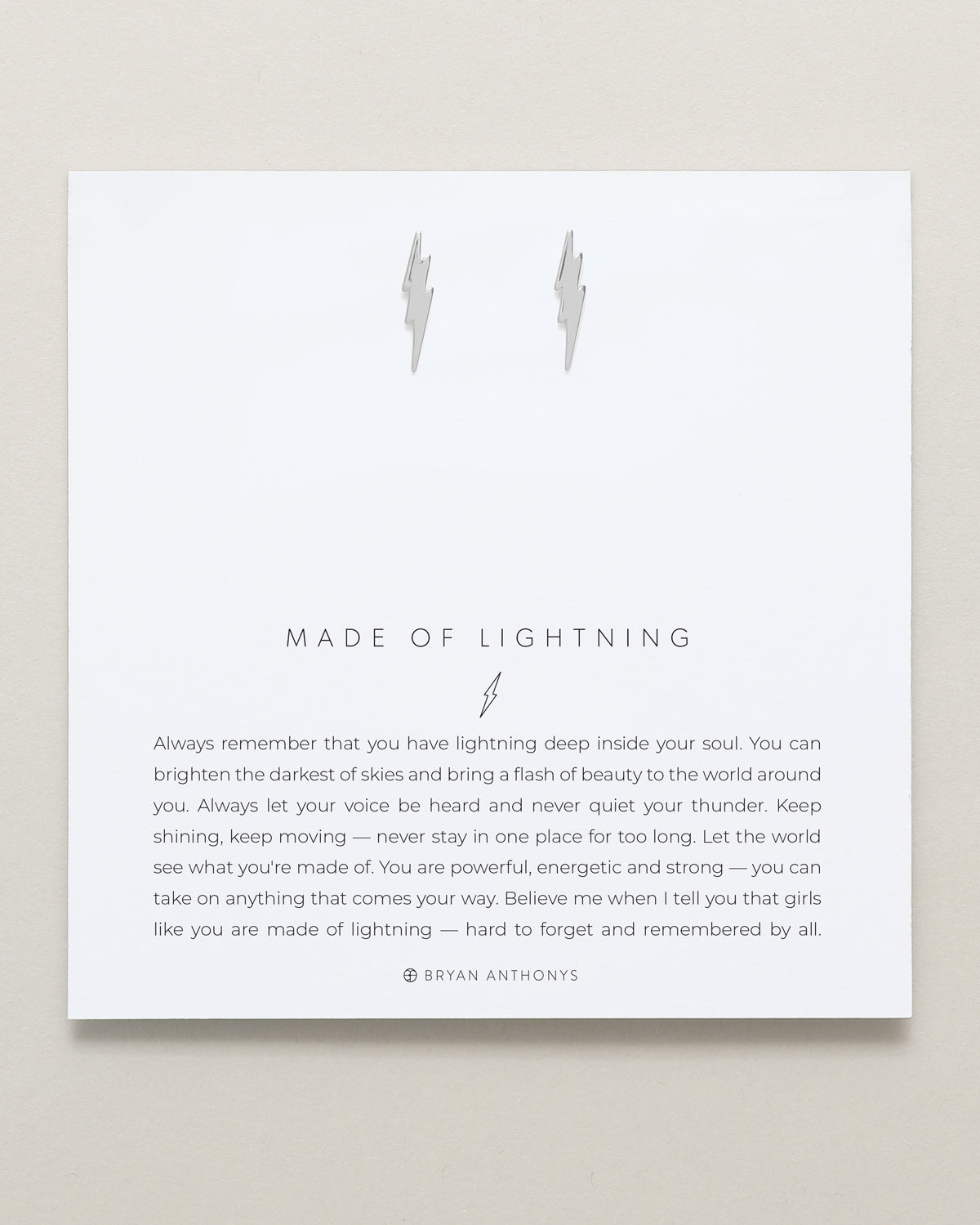 Made Of Lightning Earrings