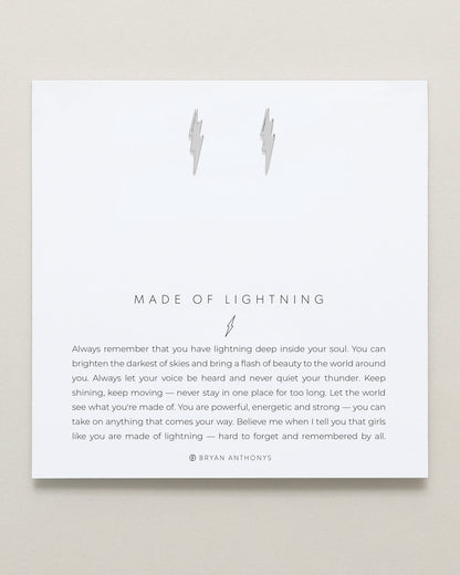 Made Of Lightning Earrings