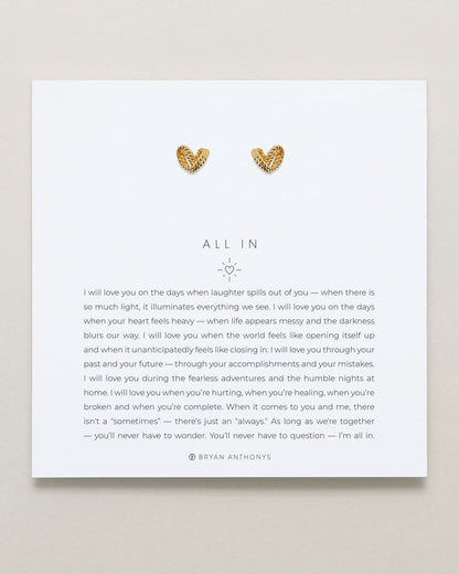 All In Stud Earrings