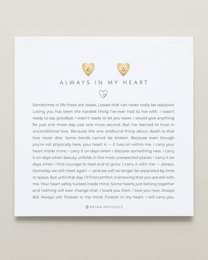 Always In My Heart Icon Stud Earrings
