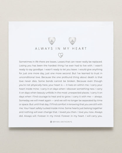 Always In My Heart Icon Stud Earrings