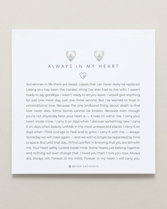Always In My Heart Icon Stud Earrings