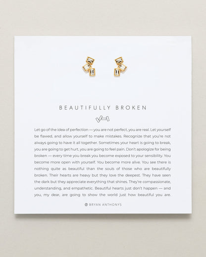 Beautifully Broken Stud Earrings