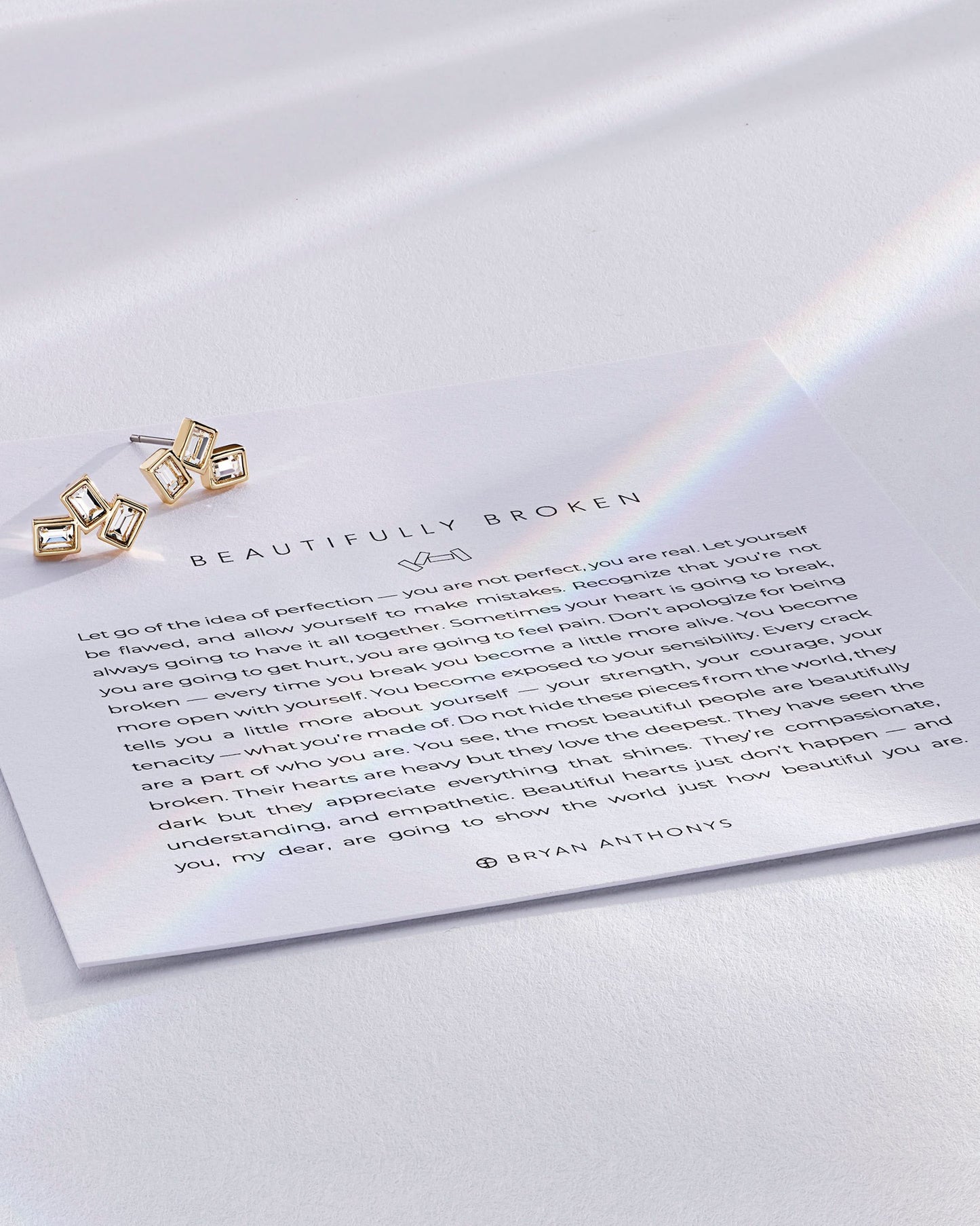 Beautifully Broken Stud Earrings