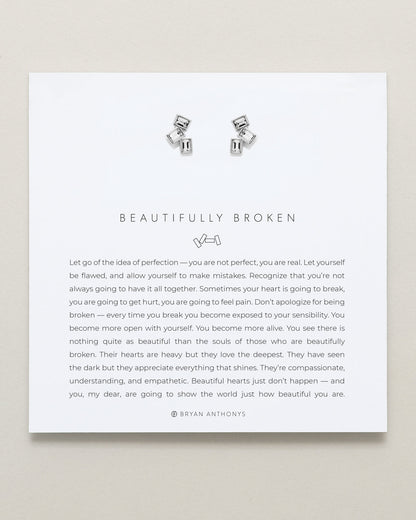 Beautifully Broken Stud Earrings