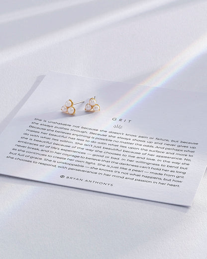 Grit Stud Earrings