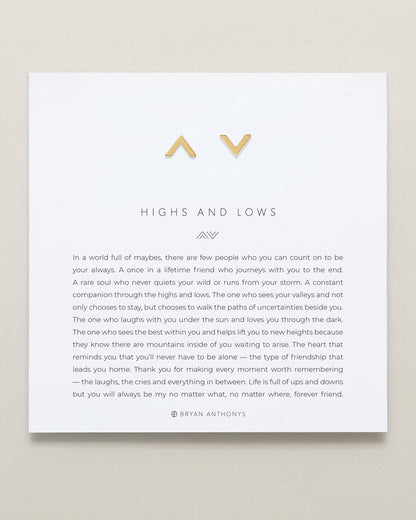 Highs & Lows Stud Earrings