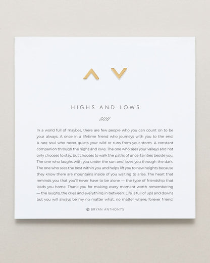 Highs & Lows Stud Earrings