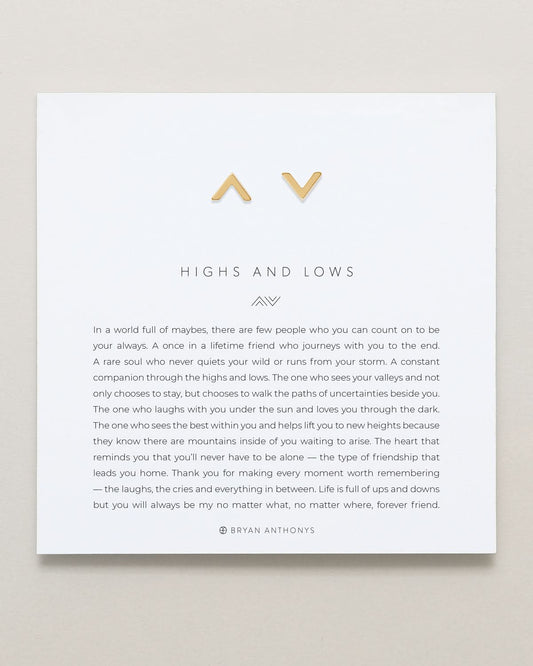 Highs & Lows Stud Earrings