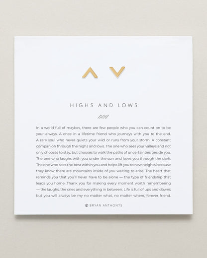Highs & Lows Bundle: Necklace + Earring Set