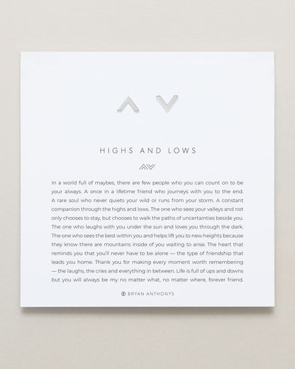 Highs & Lows Bundle: Necklace + Earring Set
