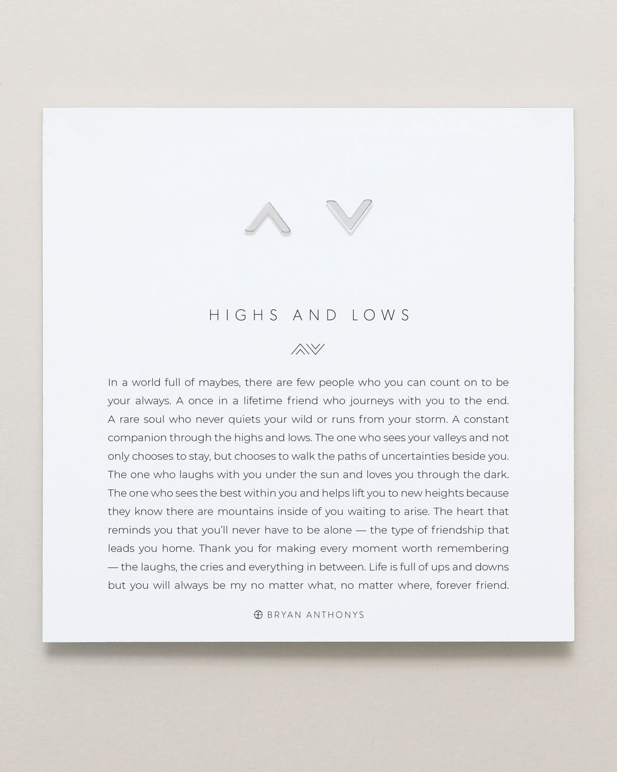 Highs & Lows Stud Earrings