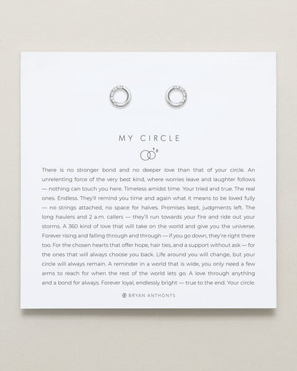 My Circle Stud Earrings