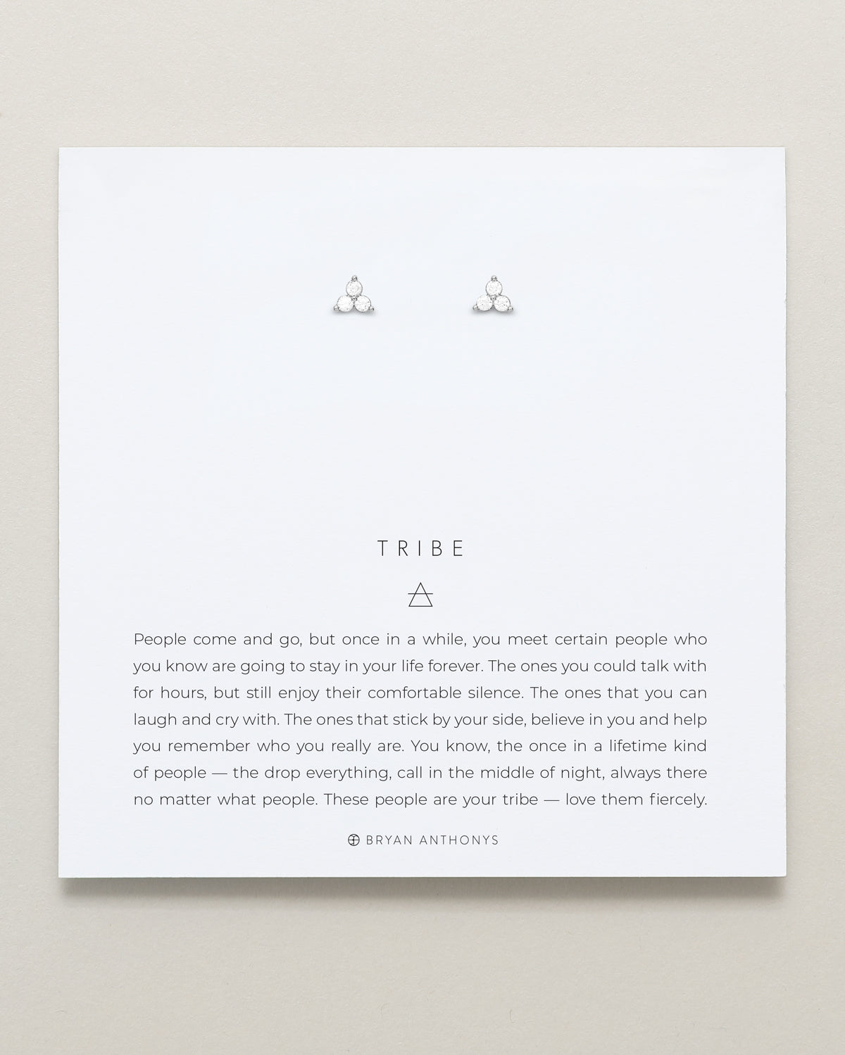 Tribe Dainty Friendship Stud Earrings