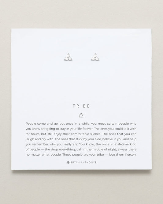Tribe Dainty Friendship Stud Earrings