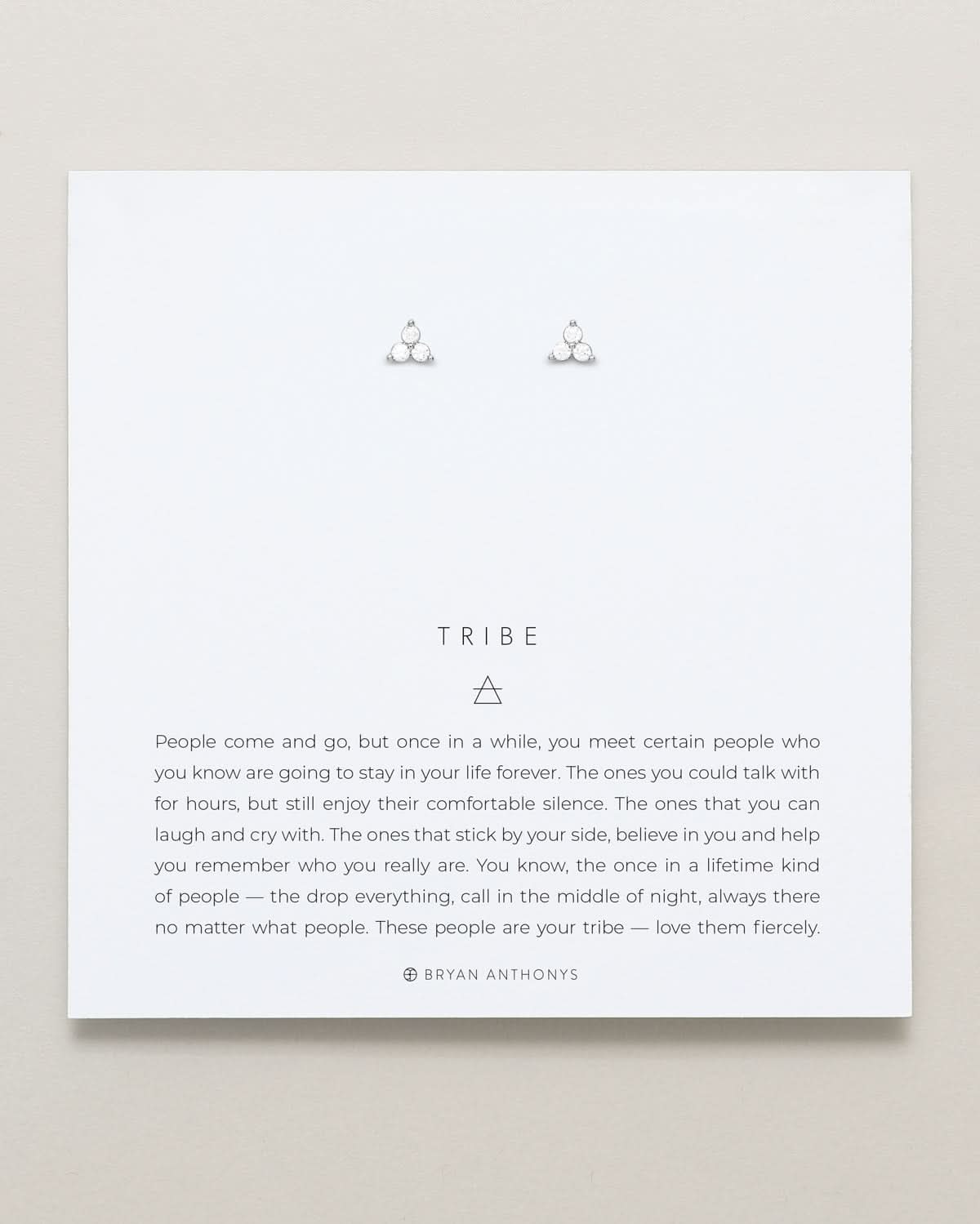Tribe Dainty Friendship Stud Earrings