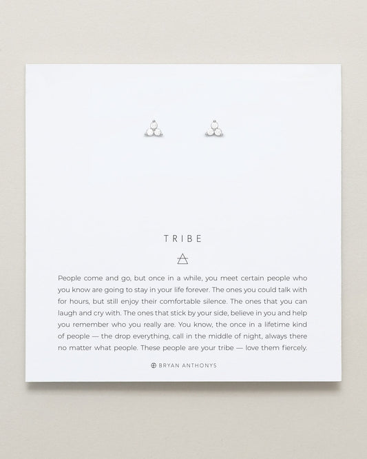 Tribe Dainty Friendship Stud Earrings