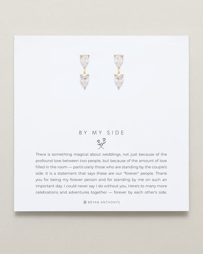 By My Side Pear Cut Ear Jackets