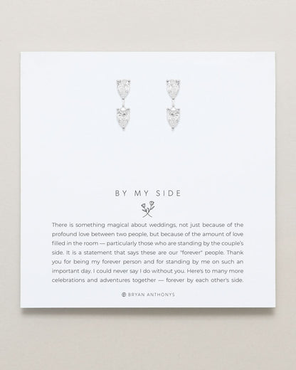 By My Side Pear Cut Ear Jackets