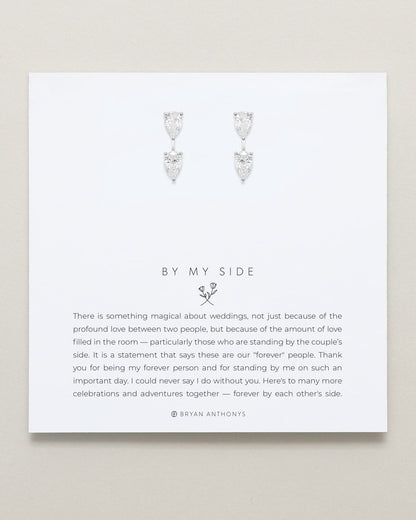 By My Side Pear Cut Ear Jackets
