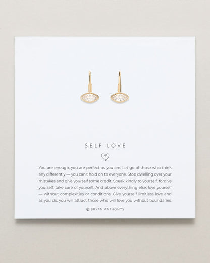 Self Love Marquise Drop Earrings