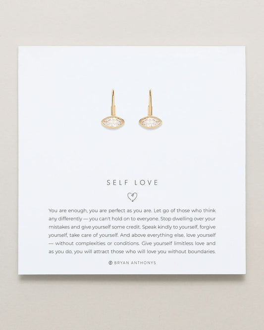 Self Love Marquise Drop Earrings
