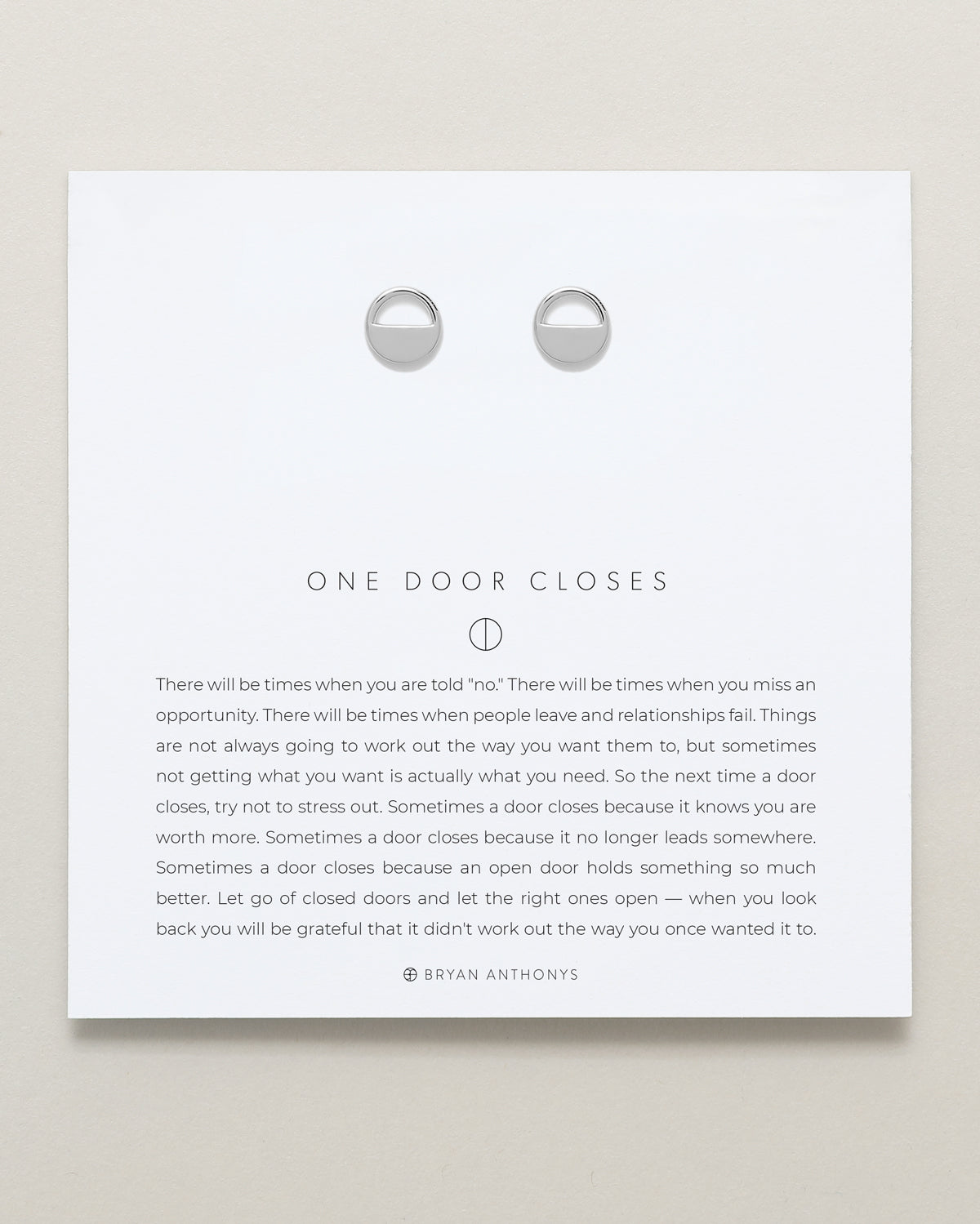 One Door Closes Stud Earrings