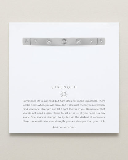 Strength Hinged Bracelet