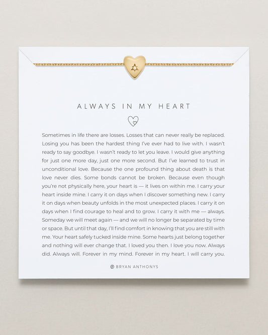 Always In My Heart Icon Necklace