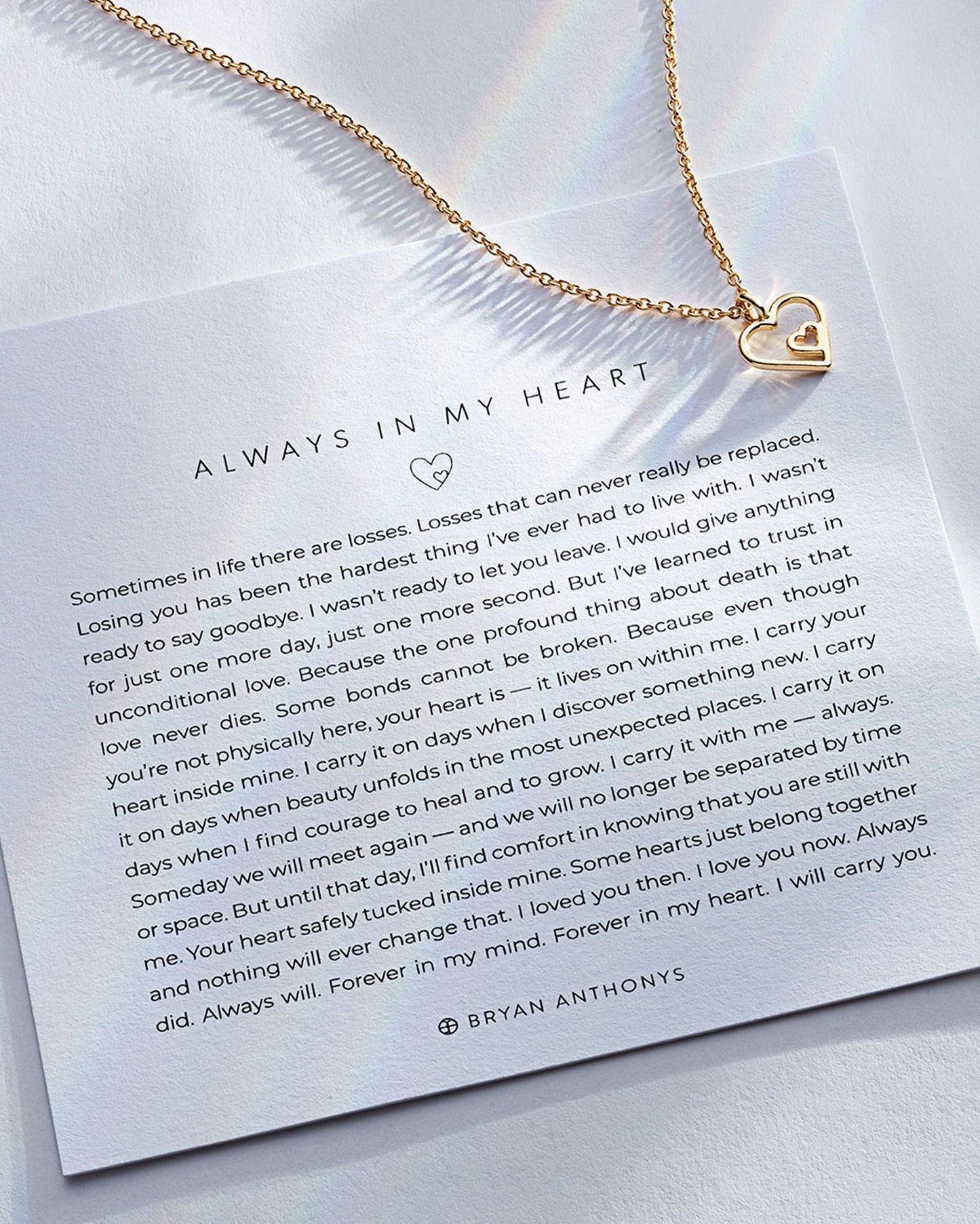 Always In My Heart Necklace