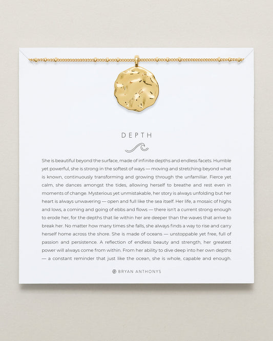 Depth Pendant Necklace