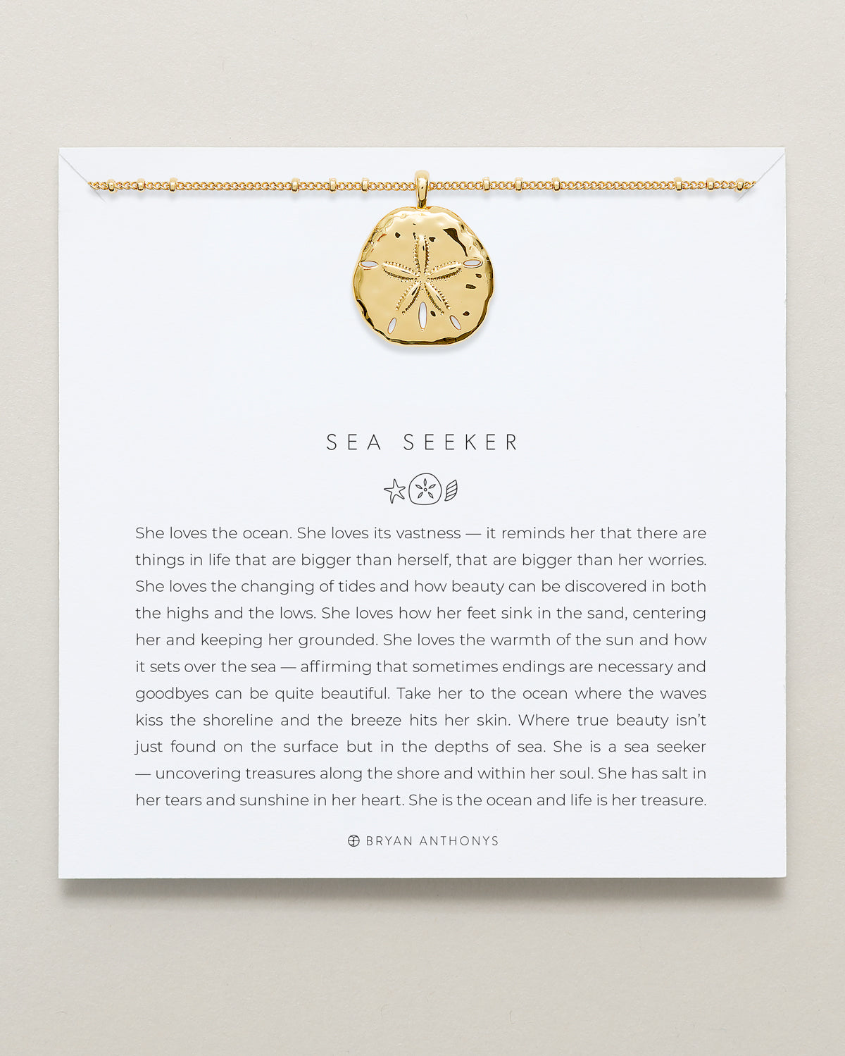 Sea Seeker Pendant Necklace