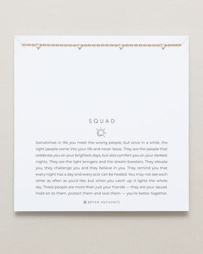 Squad Crystal Necklace