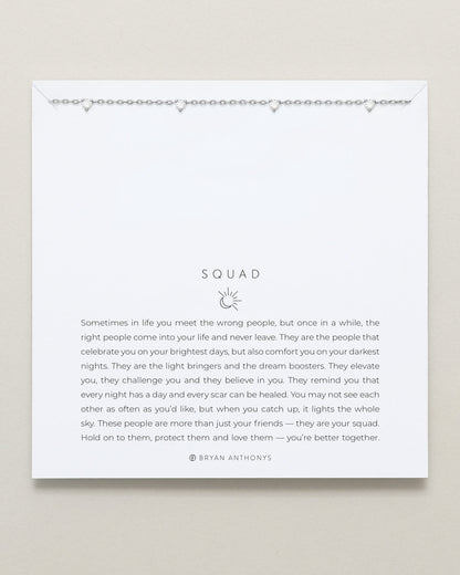 Squad Crystal Necklace