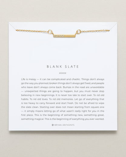 Blank Slate Necklace
