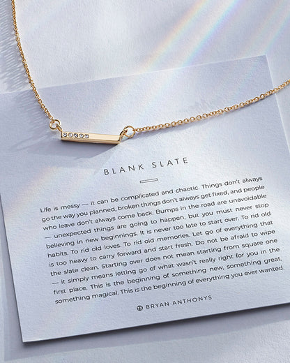 Blank Slate Necklace