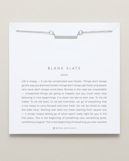 Blank Slate Necklace