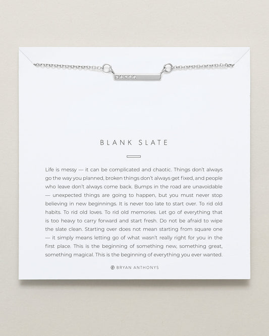 Blank Slate Necklace