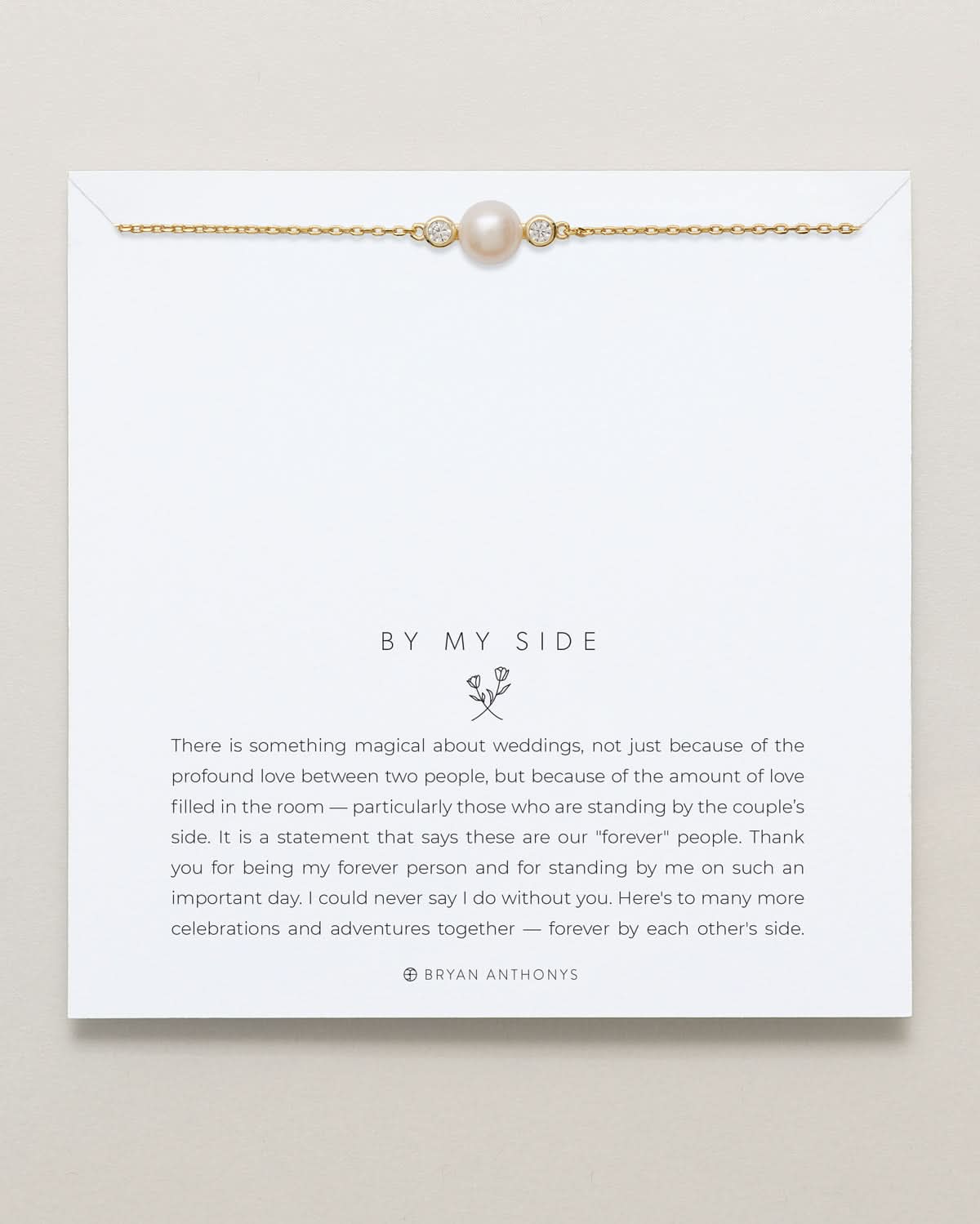 By My Side Pearl Necklace