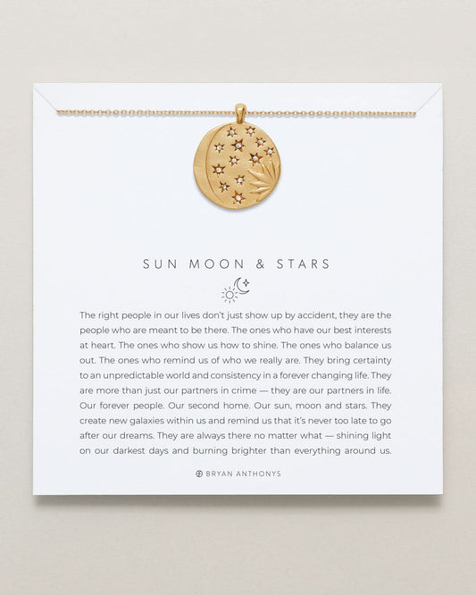 Sun Moon & Stars Necklace