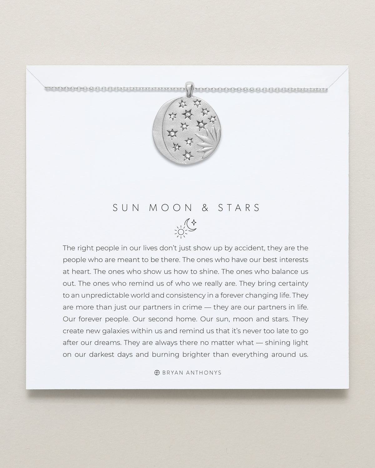 Sun Moon & Stars Necklace