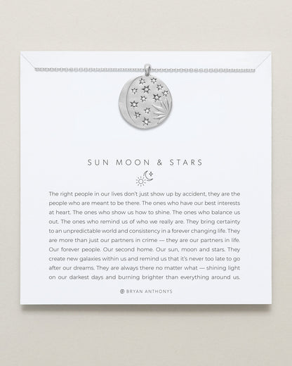 Sun Moon & Stars Necklace