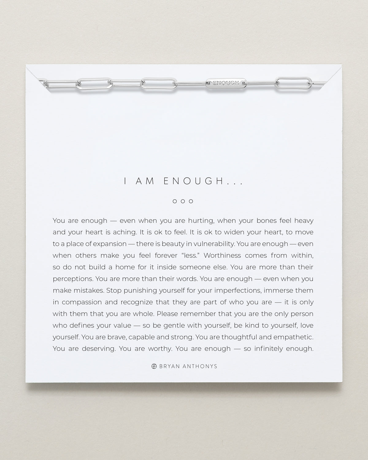 I Am Enough Necklace