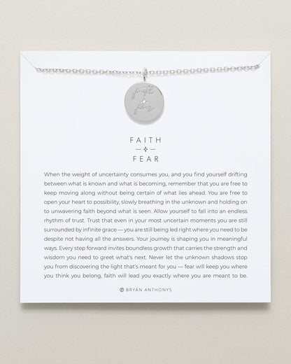 Faith Over Fear Necklace