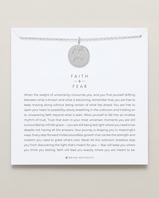 Faith Over Fear Necklace