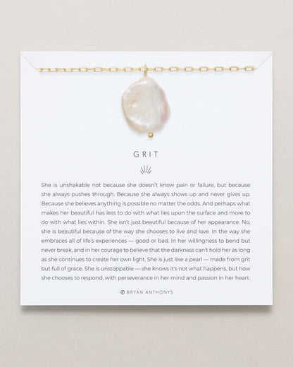 Grit Pendant Necklace