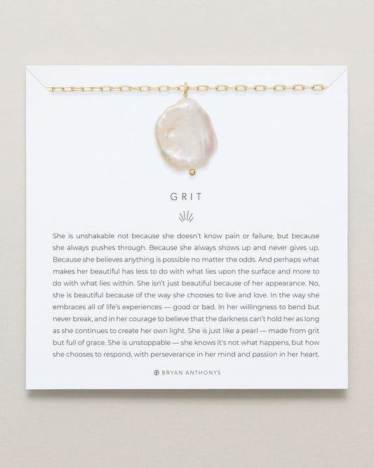 Grit Pendant Necklace