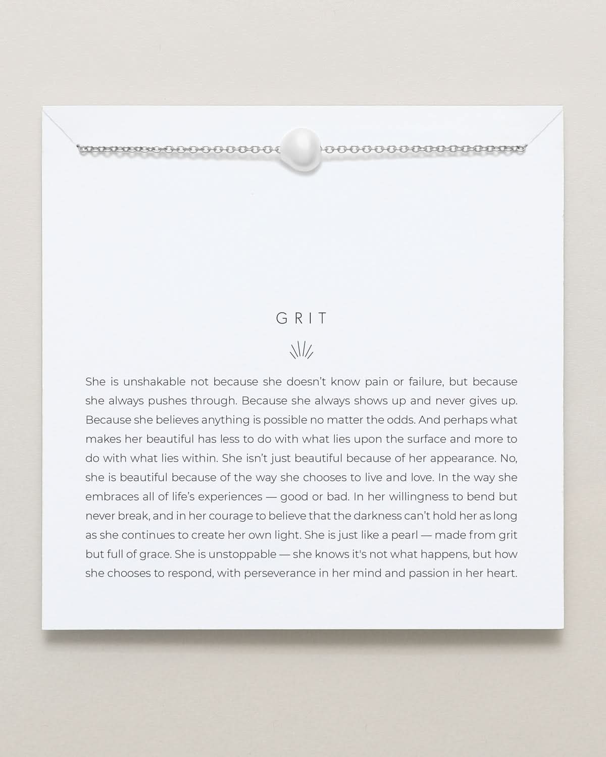 Grit Necklace